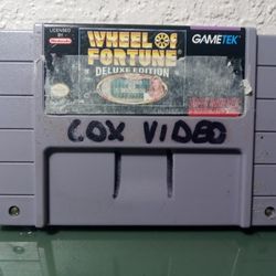 Wheel Of Fortune Deluxe Edition SUPER NINTENDO