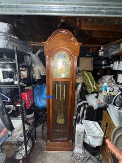 ridgeway grandfather clock 9167 hamilton