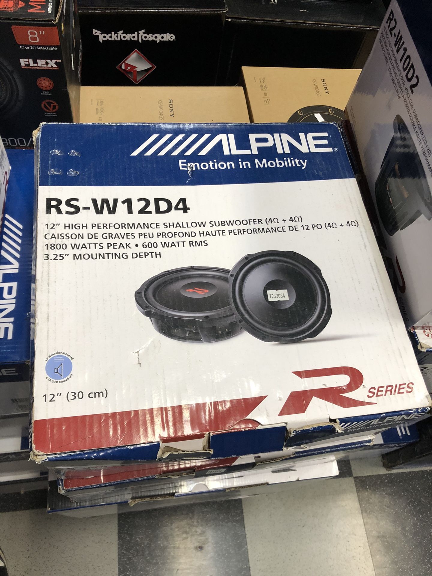 Alpine Rs-w12d4 On Sale Today For 399.99