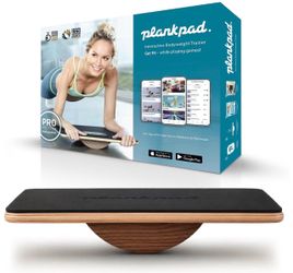 PRO Get fit Playing Games & Workouts; Plank & Balance Board with free iOS/Android App & 10 Games; Dynamic Abs & Core Fitness Training; Only 3 Minutes 