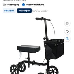 Knee Cart-equate-Adult, Folding deluxe -like new