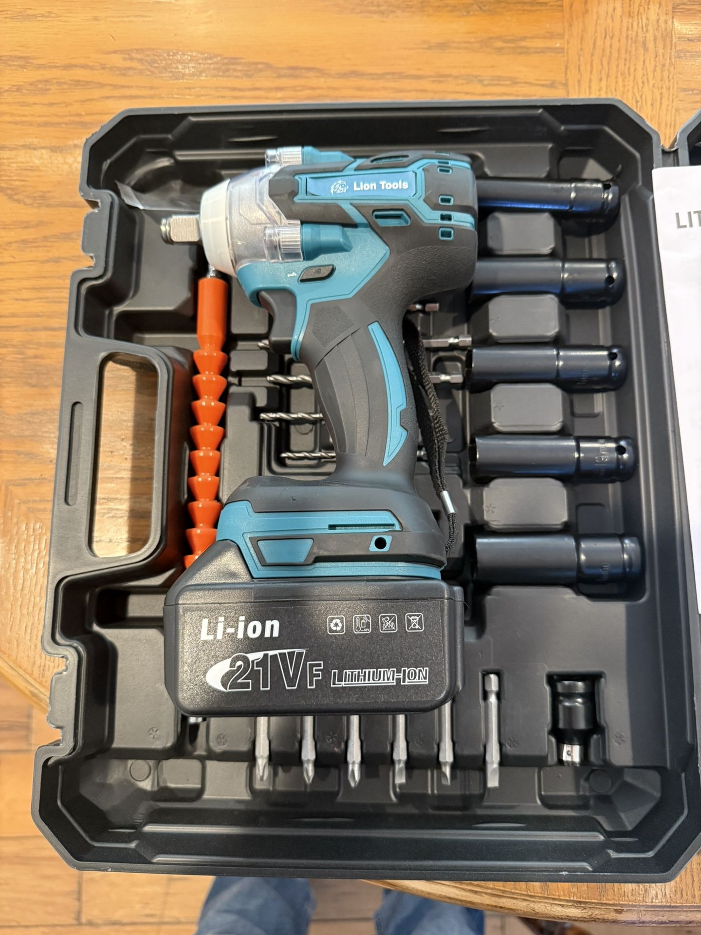 Impact Drill 1/2 Kit With Attachments 