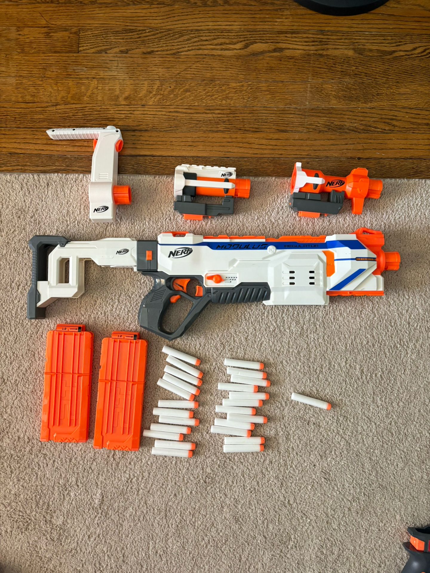 Nerf Modulus Regulator Gun - 3 Different Firing Modes