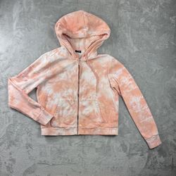 True religion tiedye classic zip Up hoodie Womens 