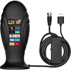 Antier Amplified Indoor Digital Tv Antenna – Powerful Best Amplifier Signal Boost