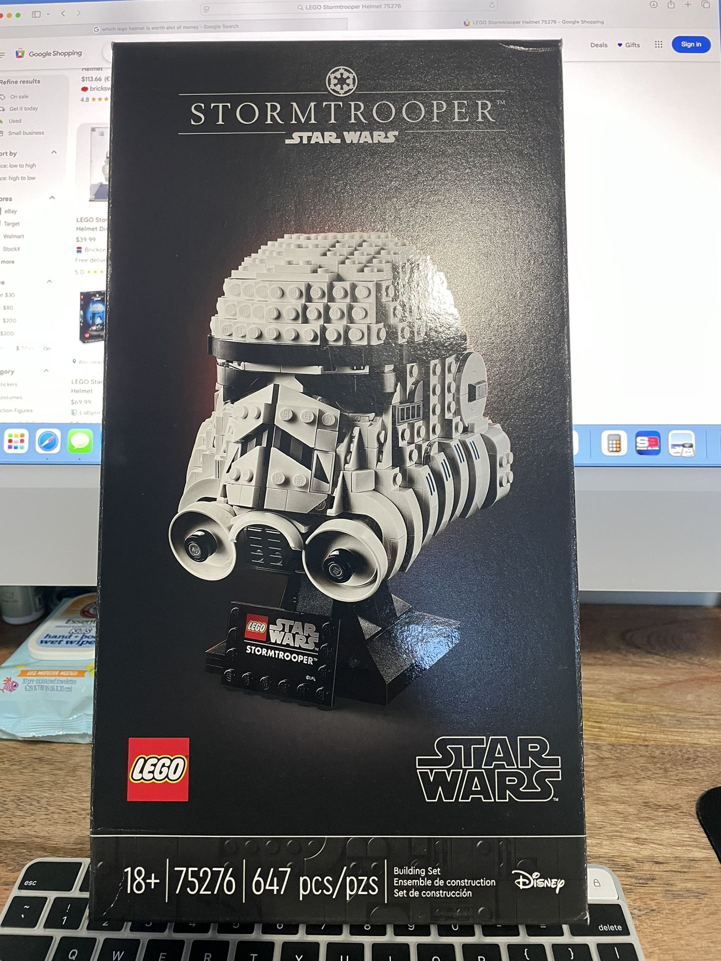 Stormtrooper Lego Helmet Set