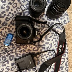 Canon EOS 2000D (Rebel T7) Pro Starter Kit - 3 LENSES! (18mm to 300mm Range)