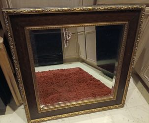 Beautiful Gold Trim Designed Mirror