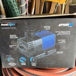 Pond skimmer and water pump