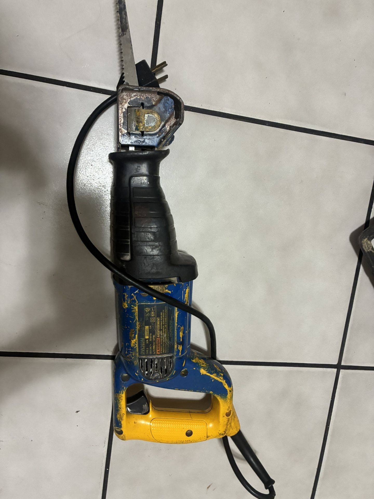 DeWalt Reciprocating Saw