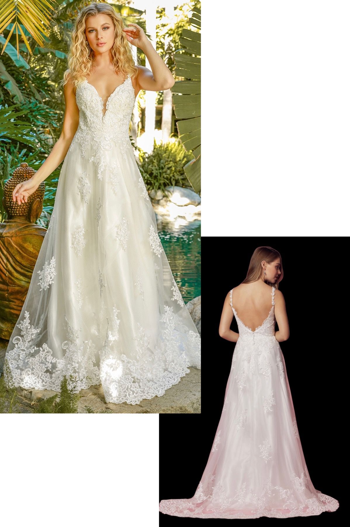 New With Tags Wedding Gown $335