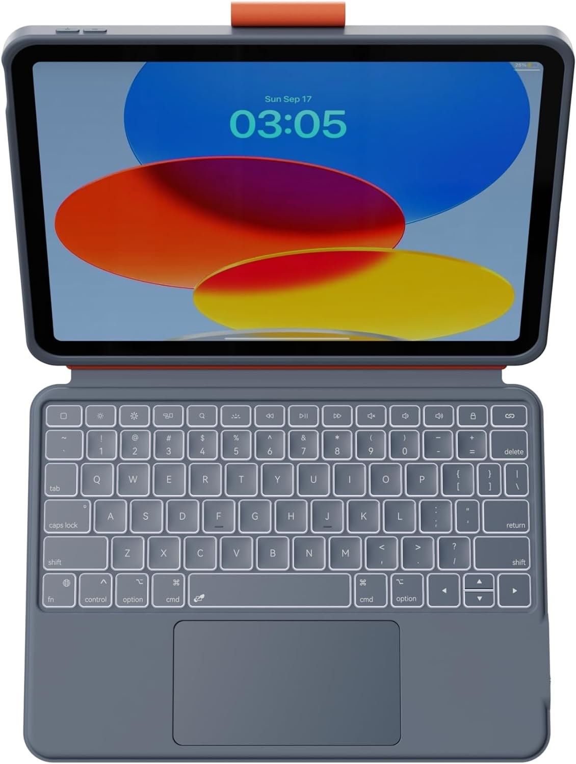 Case with Keyboard for iPad 10th Generation