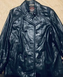 Vintage Europe Craft Black Leather Jacket 