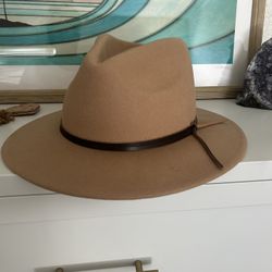 Brand New Felt Fedora By Anthropology 
