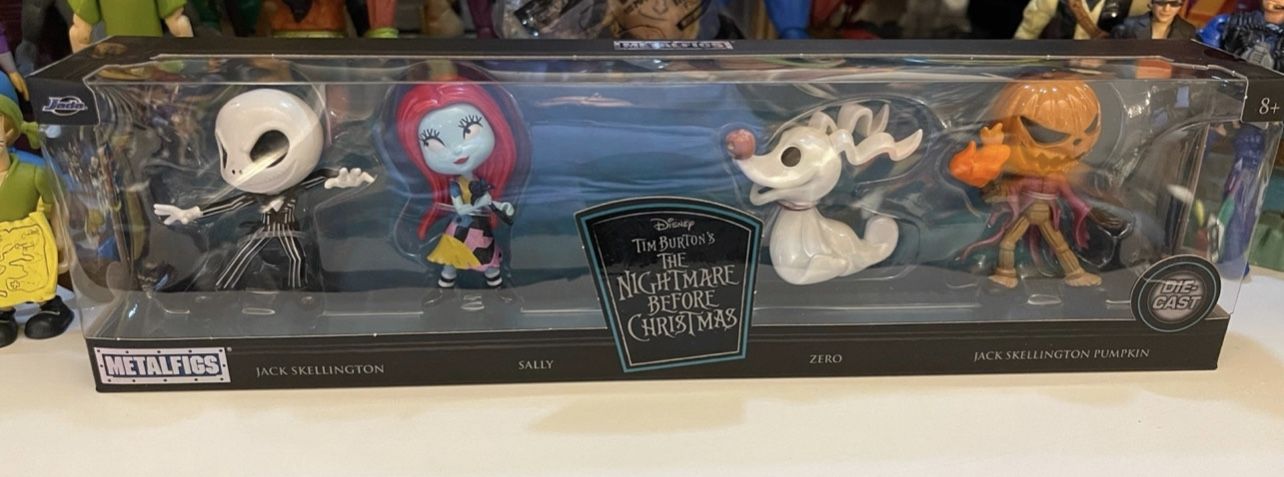 Jada Metals Disney 2.5" Nightmare Before Christmas 4 pack