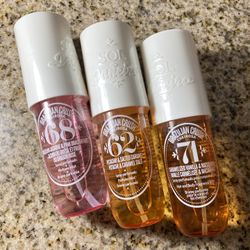 Sol De Janeiro 62, 68, & 71 Perfume Mist 90 ml  (bundle Deal) 