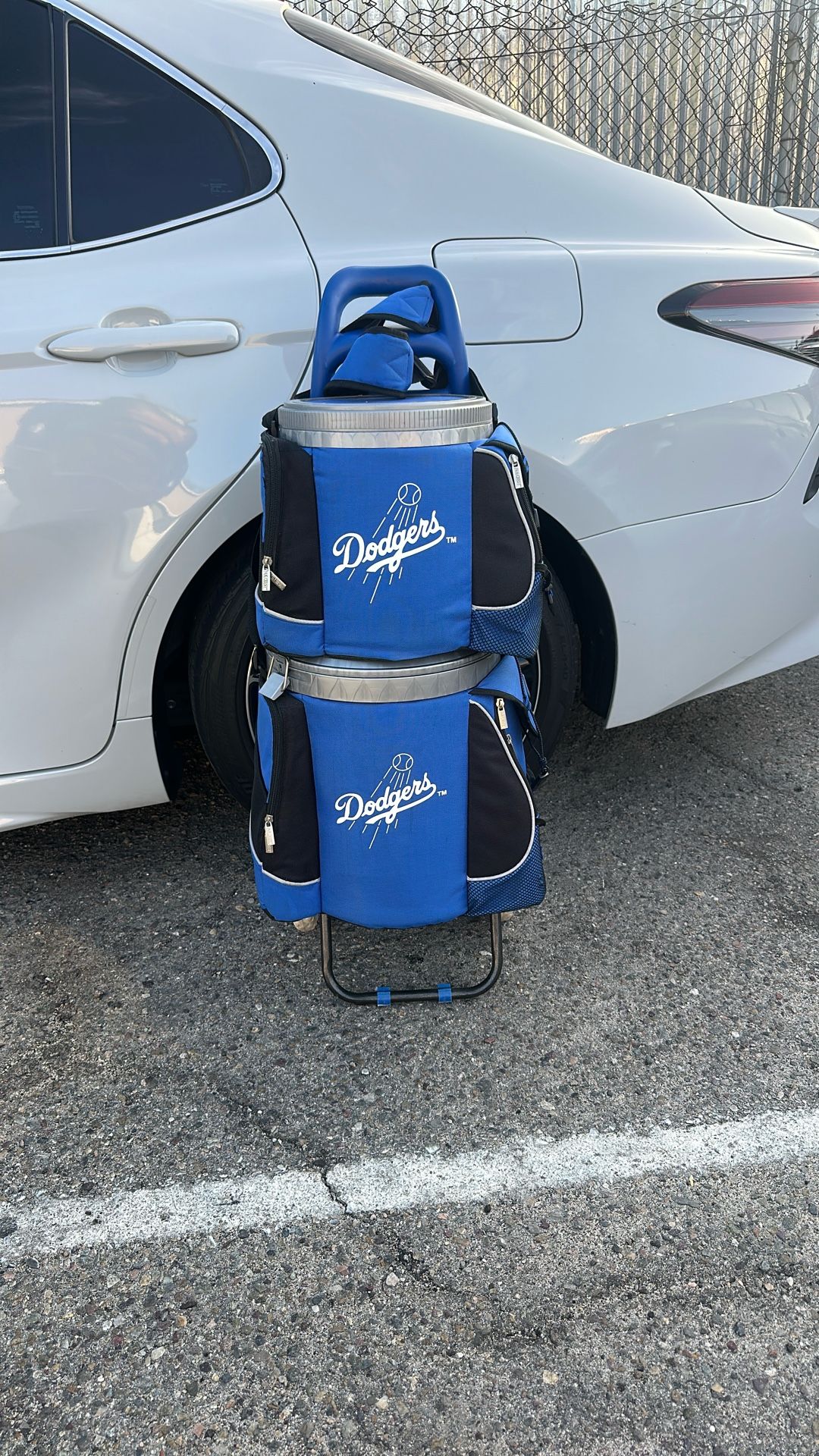 Dodgers Cooler With Wheels