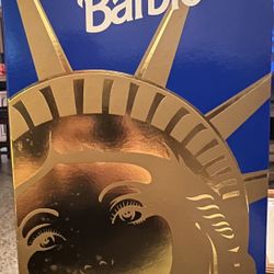 1995 FOA shorts, lady Liberty, Barbie doll for sale brand new never opened box