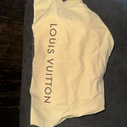 All Black Louis  Vuitton Crossbody Purse 