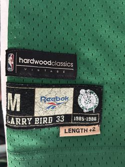 Celtics Larry Bird Vintage 1(contact info removed) Men's Jersey size