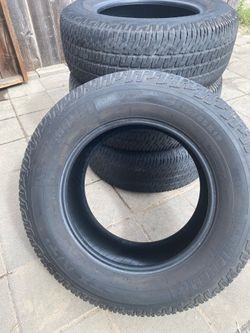 Set of 4 Michelin Tires P275/65R18