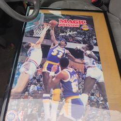 Magic Johnson Poster