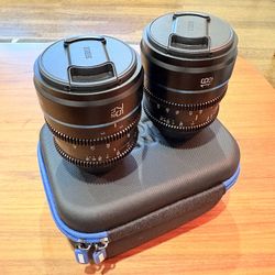 Sirui Night Walker 16mm & 75mm T1.2 - Fuji X 