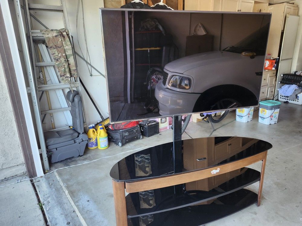 TV and TV Stand