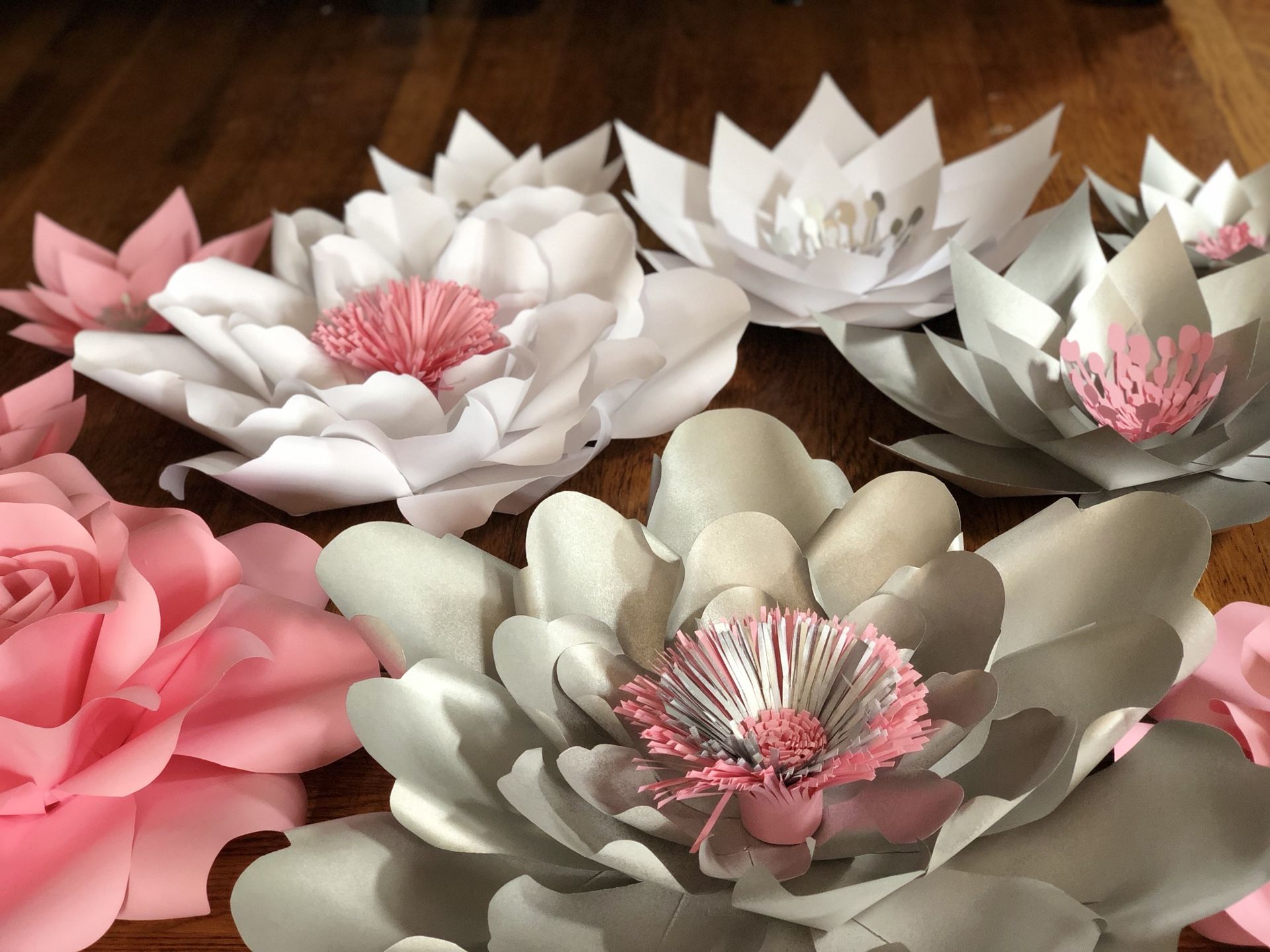 Paper flowers