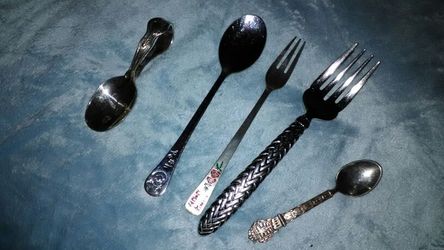 Designer Silverware Pieces