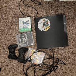 Playstation 1, 2 And 3 Bundle W/ Controll, Games, Wires Bu