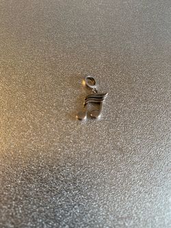 Chamilia Sterling Silver .925 "High Note" Milgrain Detail Dangle Hanging Charm