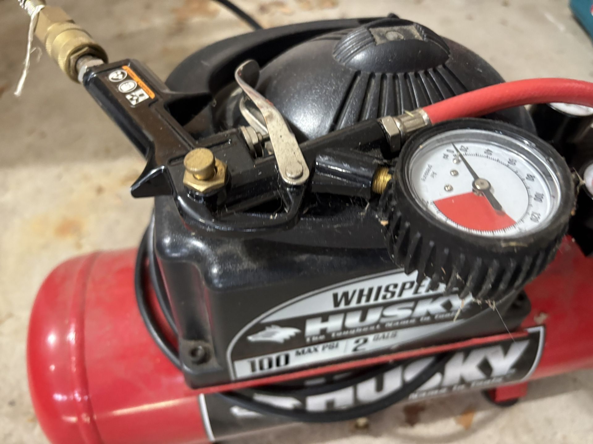Husky 100 Psi max Compressor