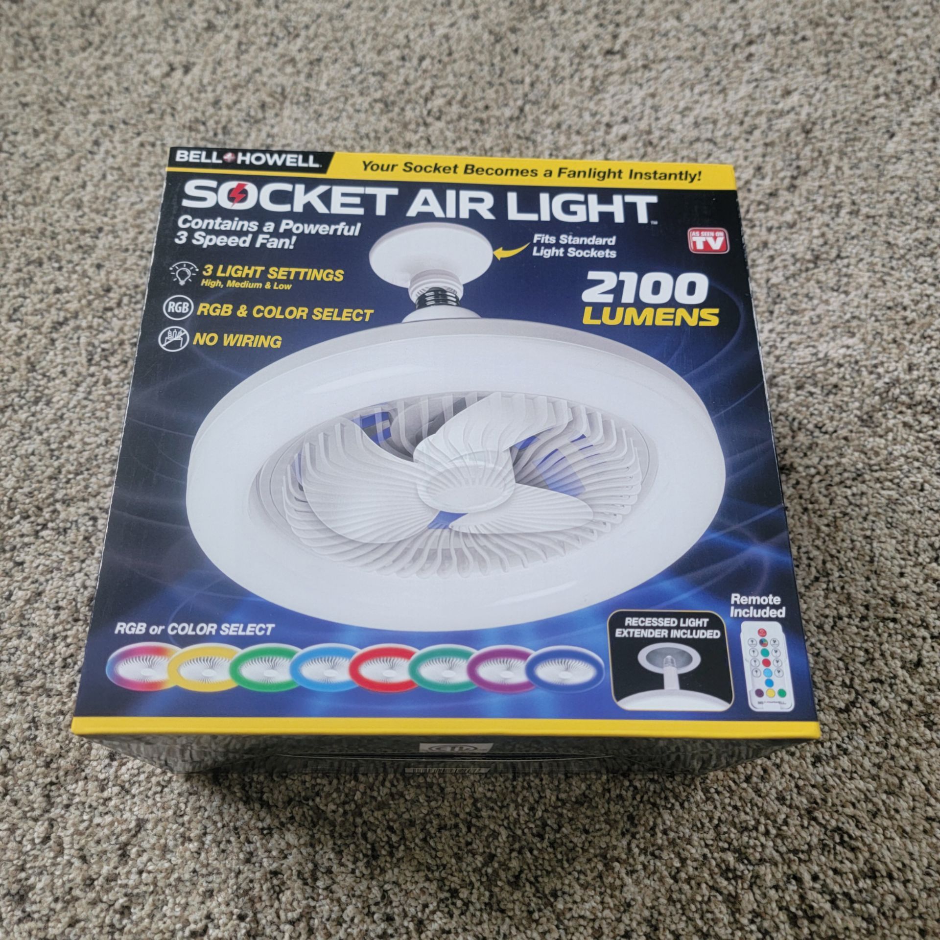 New Socket Air Light