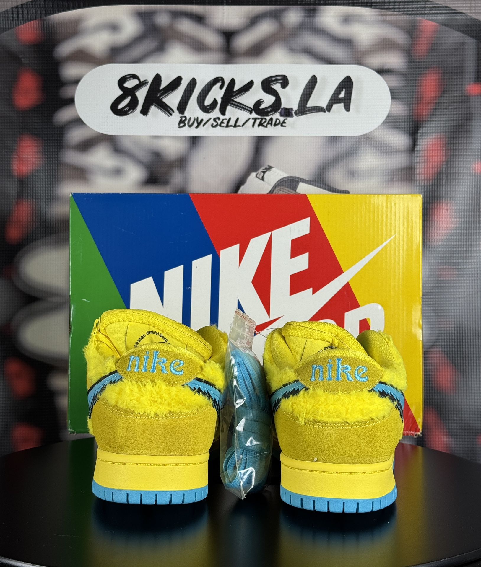Nike SB Dunk Low “Grateful Dead Bears Oti YELLOW