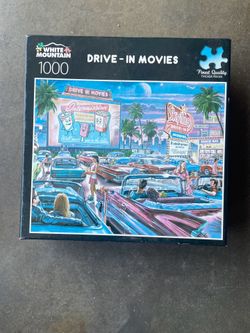 Drive in movies 1000 puzzle