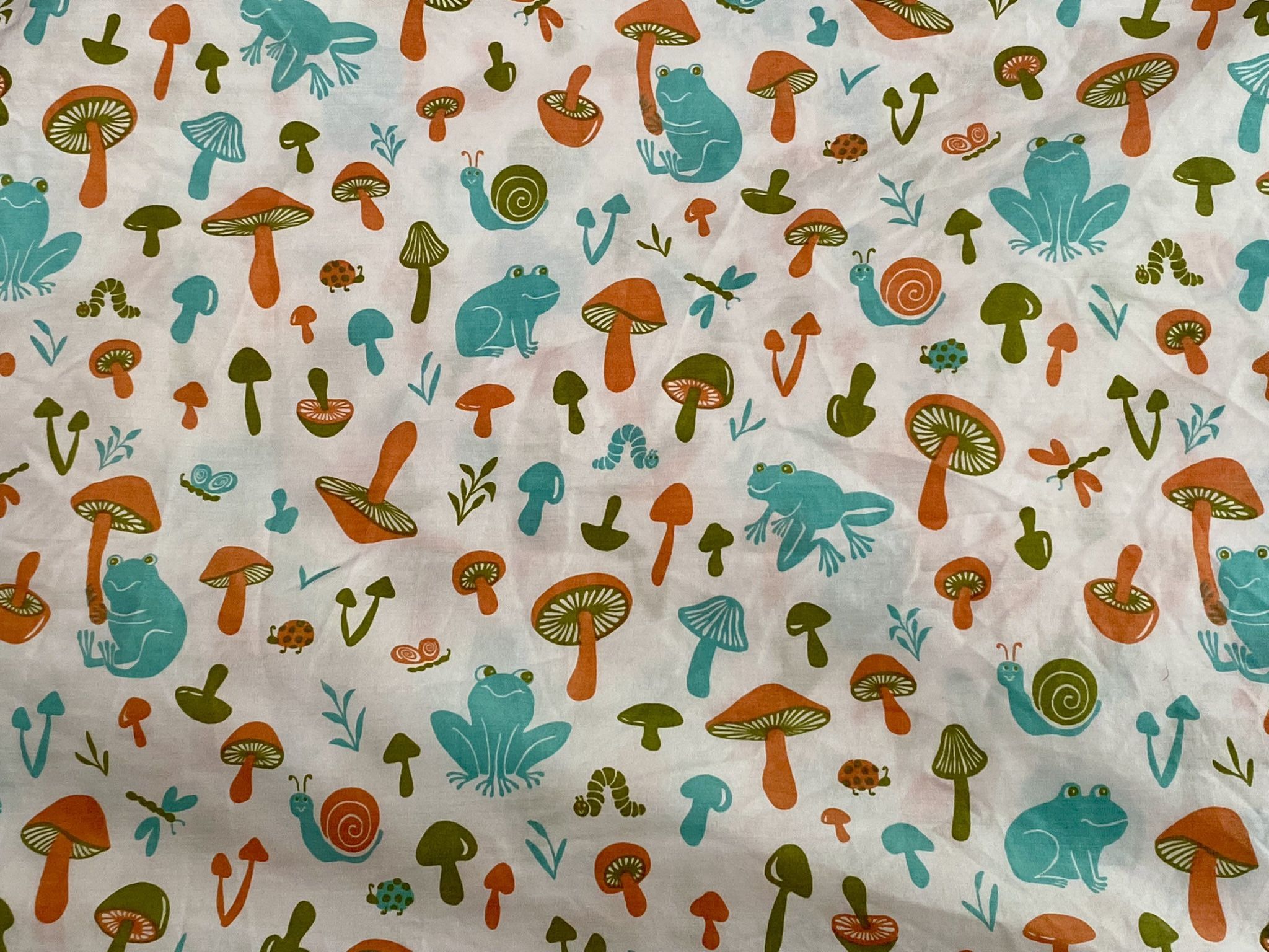Full/queen Mushroom Sheet Set 