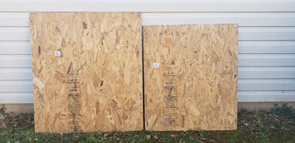 Two Osb (Oriented Strand Board) Sheathing