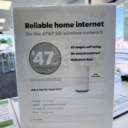 $47 HOME WIFI UNLIMITED 5G