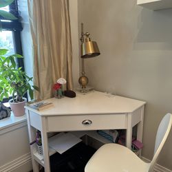 White Corner Desk -Brand New