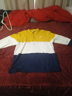 Nike Color Block Quarter-Zip Sweatshirt