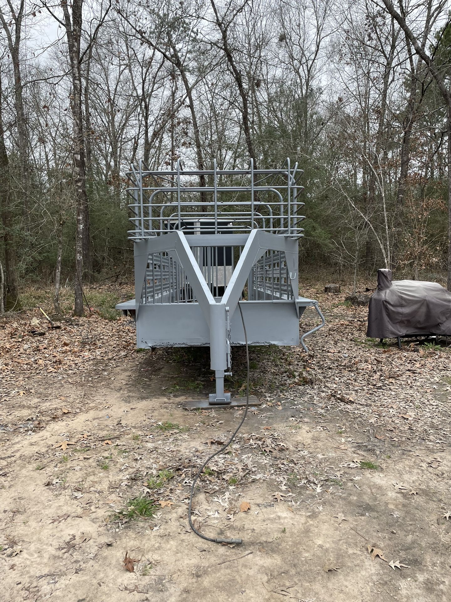 20ft Gooseneck Cattle Trailer