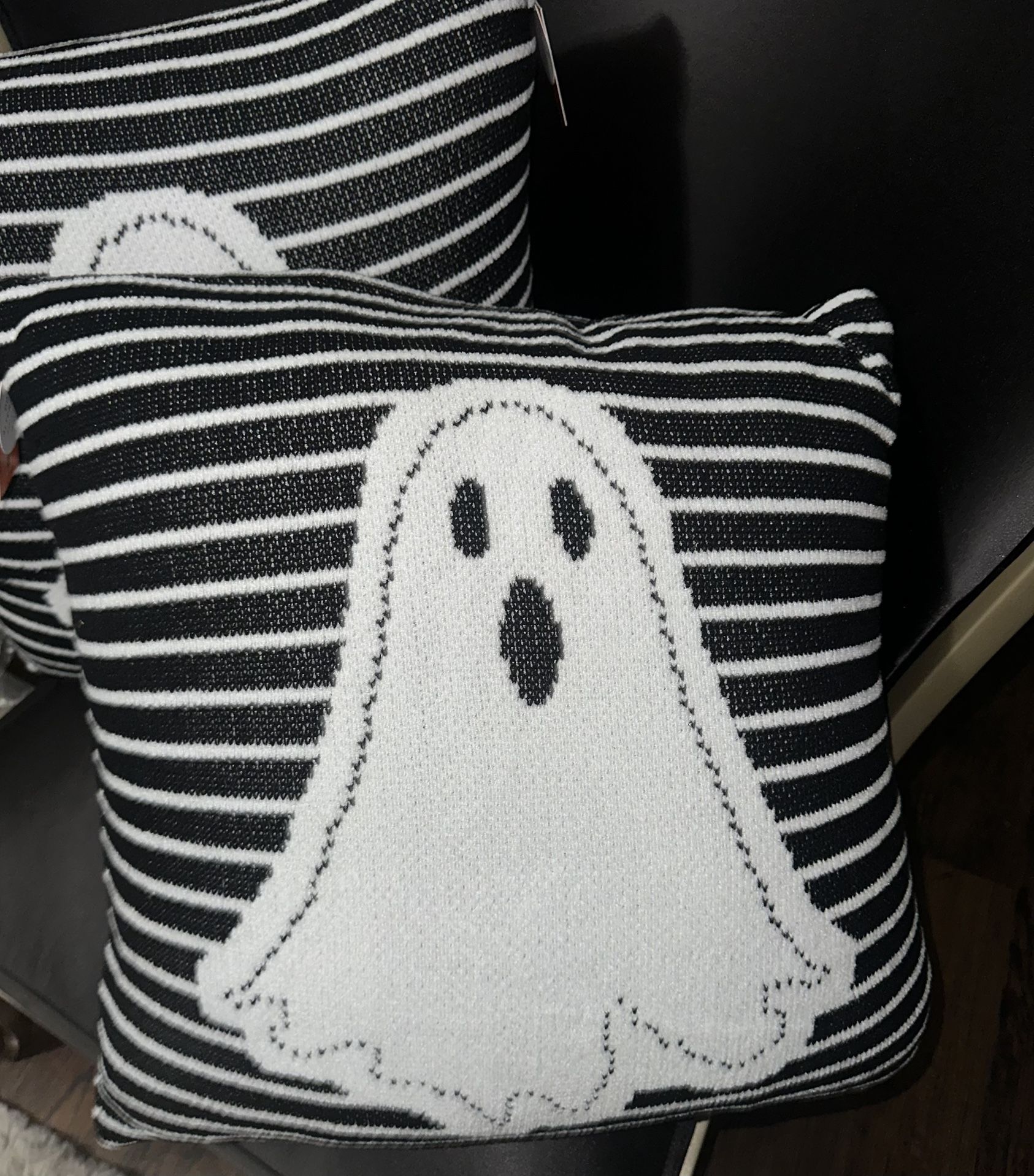 2- Halloween Ghost Pillows 20”-22”
