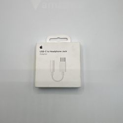 OEM Apple USB-C to 3.5mm Headphone Jack Adapter MW2Q3AM/A  New Open Box