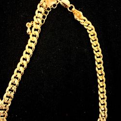 🎄14k GOLD PLATED ANKLE BRACELET 🎁