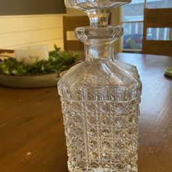 Decanter Crystal Glass