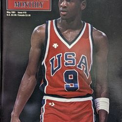 Michael Jordan - Olympic USA - Beckett Basketball Monthly (May 1991, Issue #10)