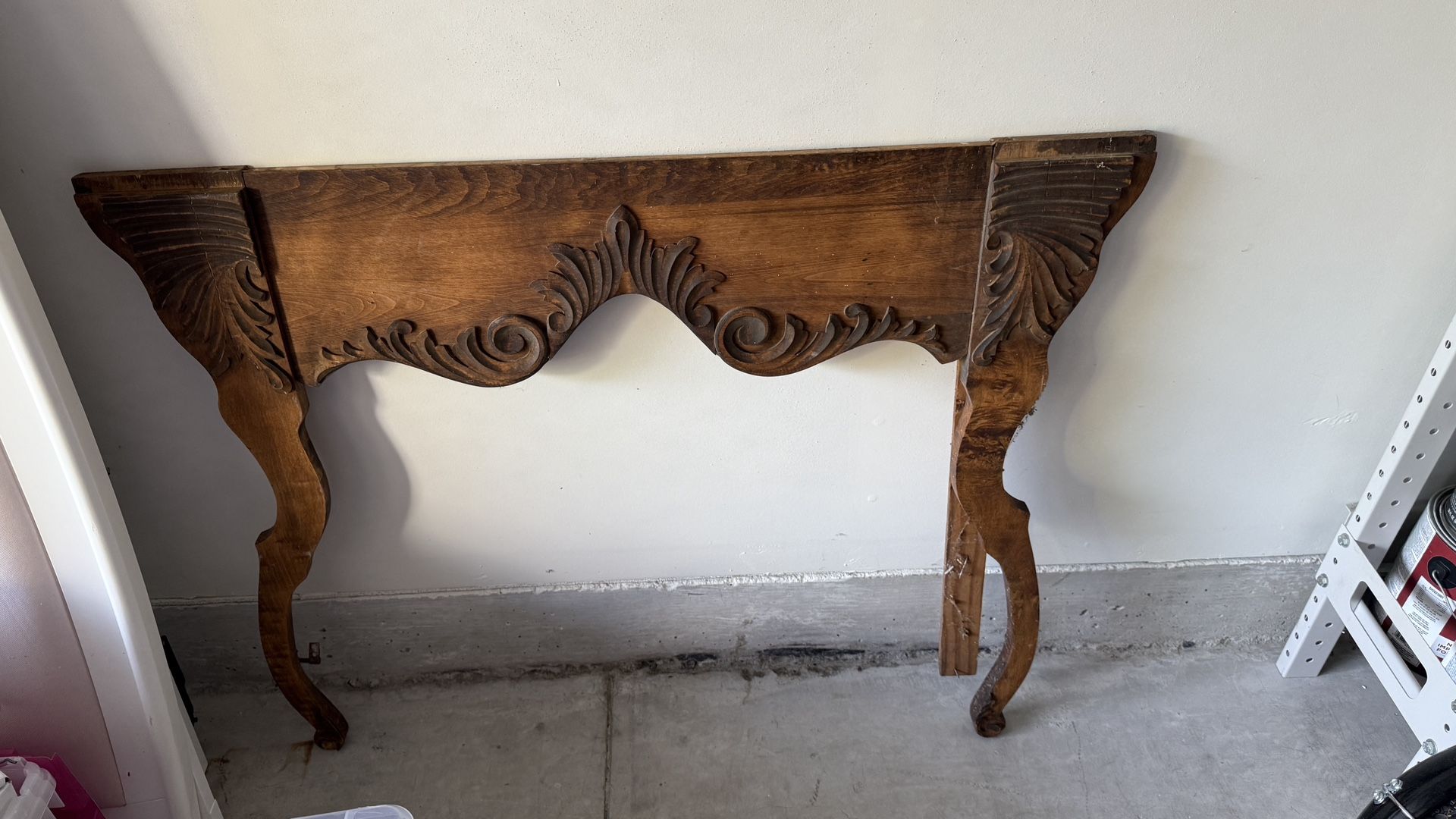 Antique Console Table Shelf Thing