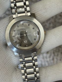 Citizen Vintage Crystal Seven Automatic Watch, Gray Dial day date Mens Watch