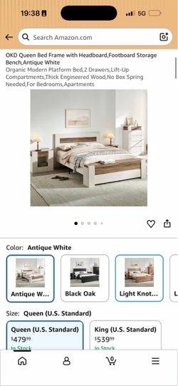 Queen Size Bed – Brand New in Box – $350